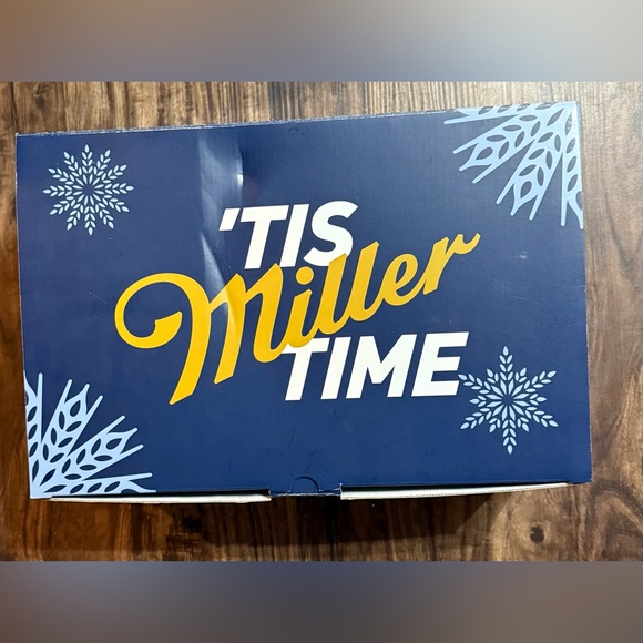 Miller Lite Beernament Set of 6 Christmas Ornaments No Tops - Picture 4 of 4